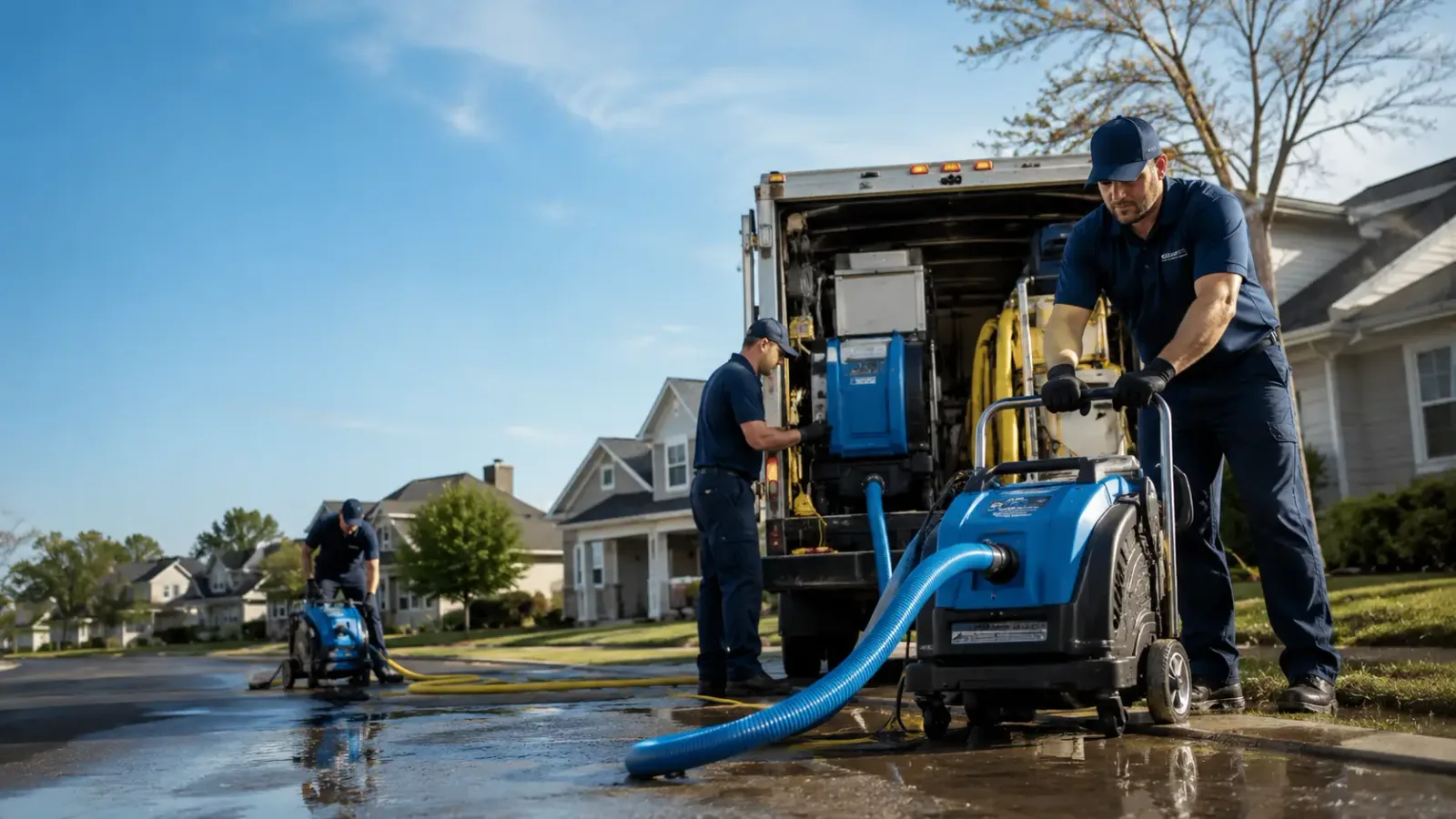 Flood Damage Cleanup in Grampian, PA